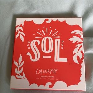 Colourpop SOL palette new packaging